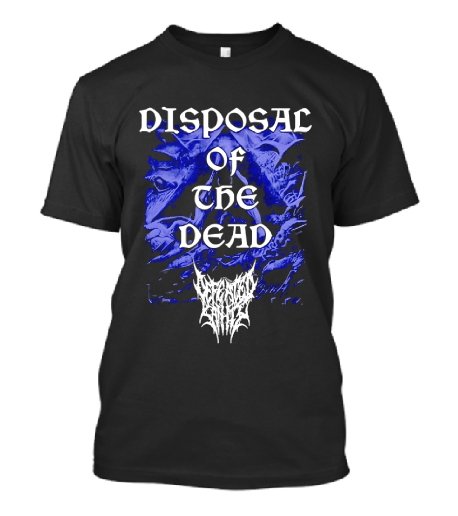Extreme Death Metal Defecated Saints Disposal Of The Dead T-Shirt