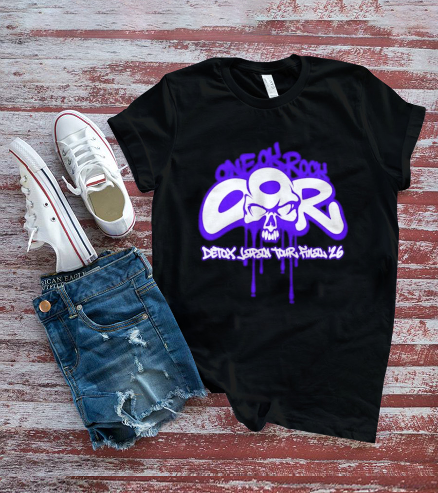 One Ok Rock Cor Skull Detox Japan Tour Final '26 T-Shirt