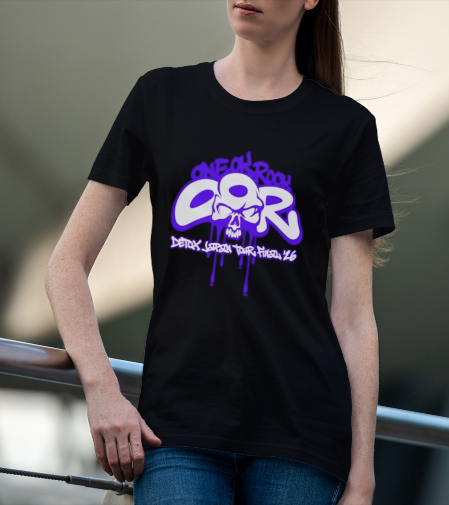 One Ok Rock Cor Skull Detox Japan Tour Final '26 T-Shirt