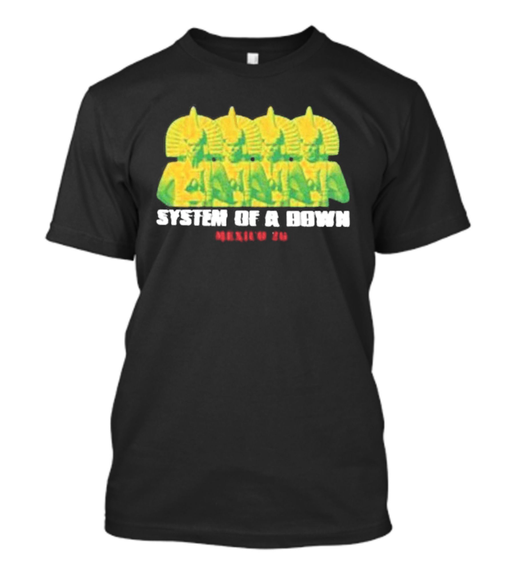 Original System Of A Down Pharaohs CDMX Mexico 2026 Event Estadio GNP Seguros May 27 28 T-Shirt