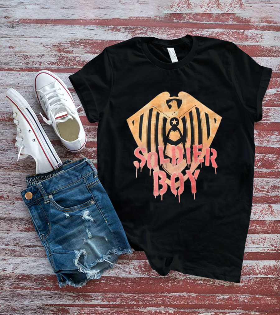 Soldier Boy The Boys Amazon Prime Video Garth Ennis Darick Robertson Eagle T-Shirt