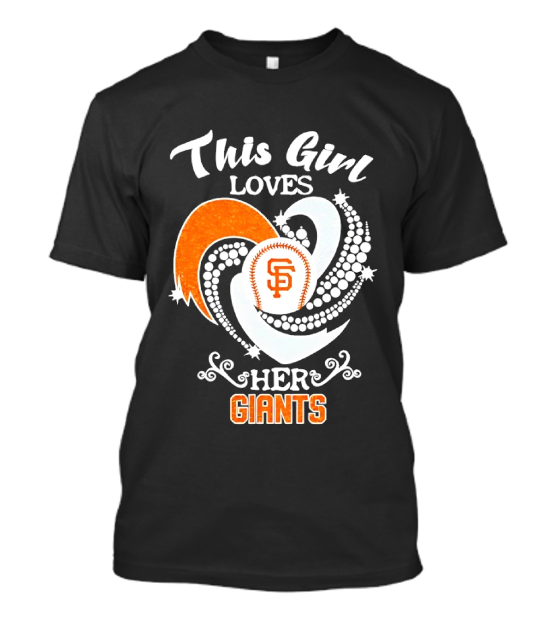 This Girl Loves Her San Francisco Giants T-Shirt