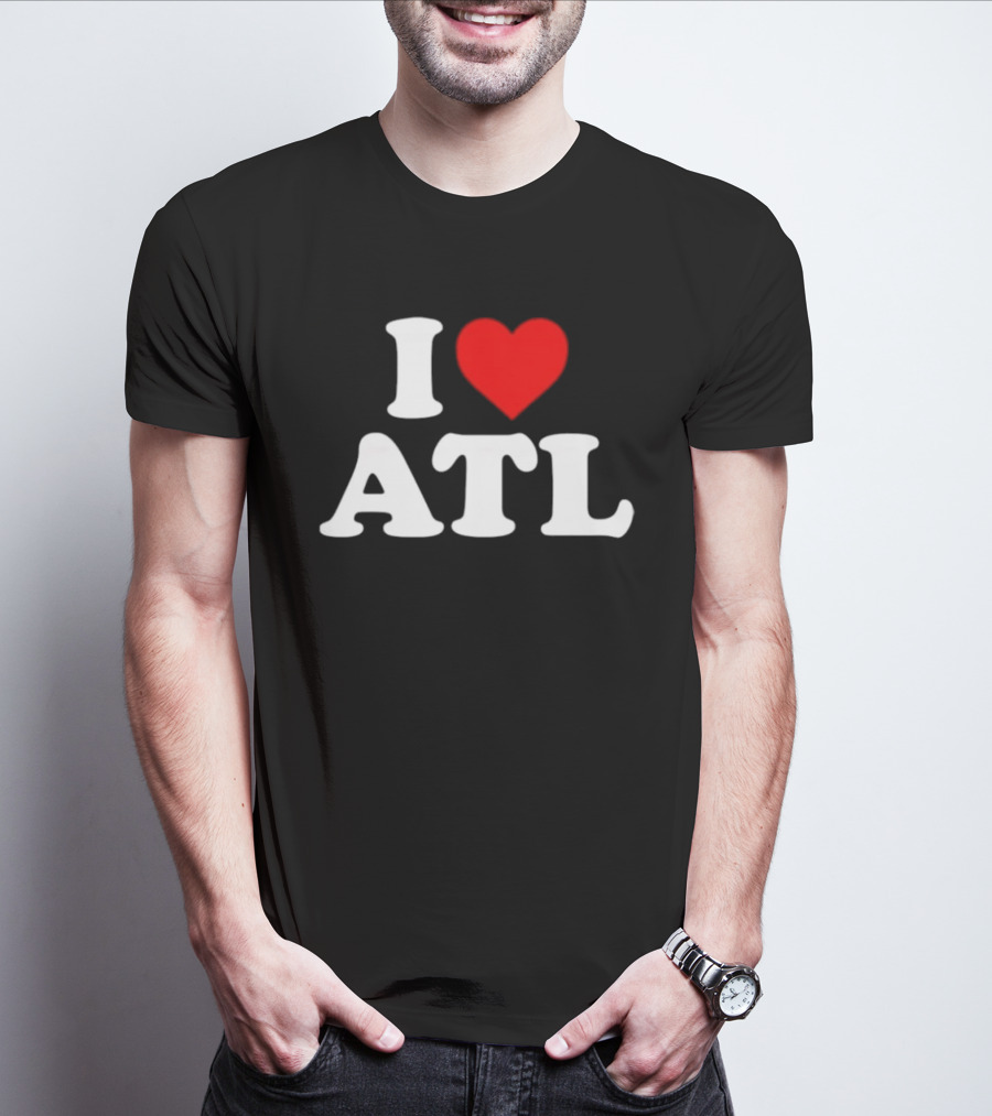 Atlanta Braves I Heart ATL Baseball Team T-Shirt