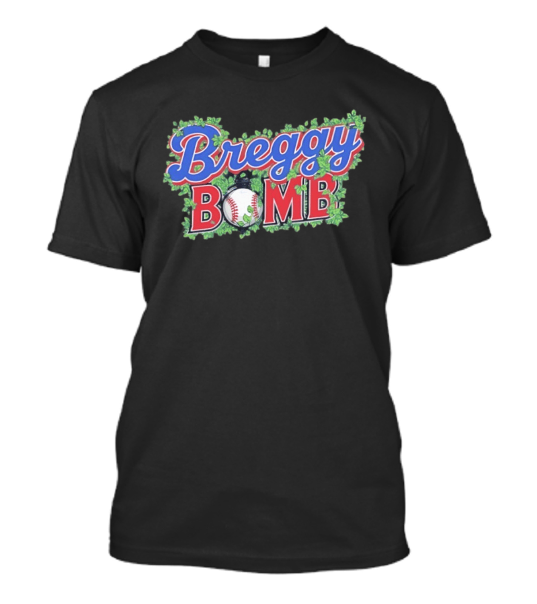 Breggy Bomb Baseball Clover Leaf Chicago T-Shirt