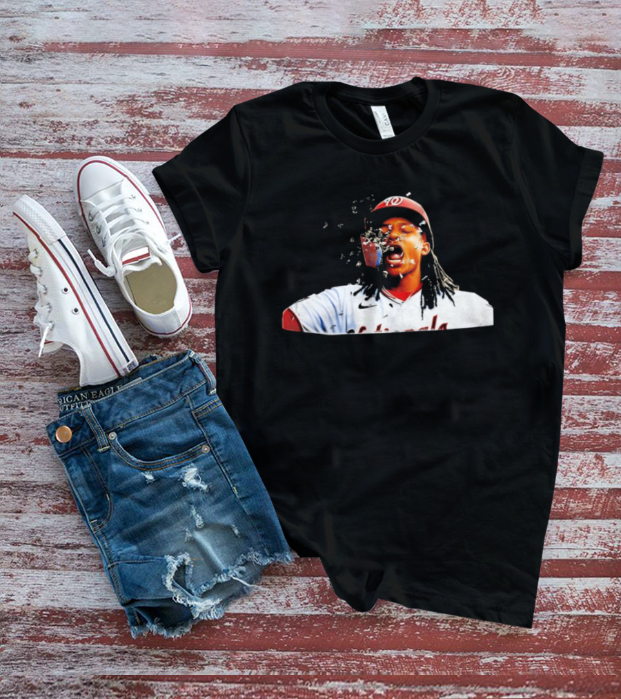 Jacob Young CJ Abrams Washington Nationals Baseball Player T-Shirt