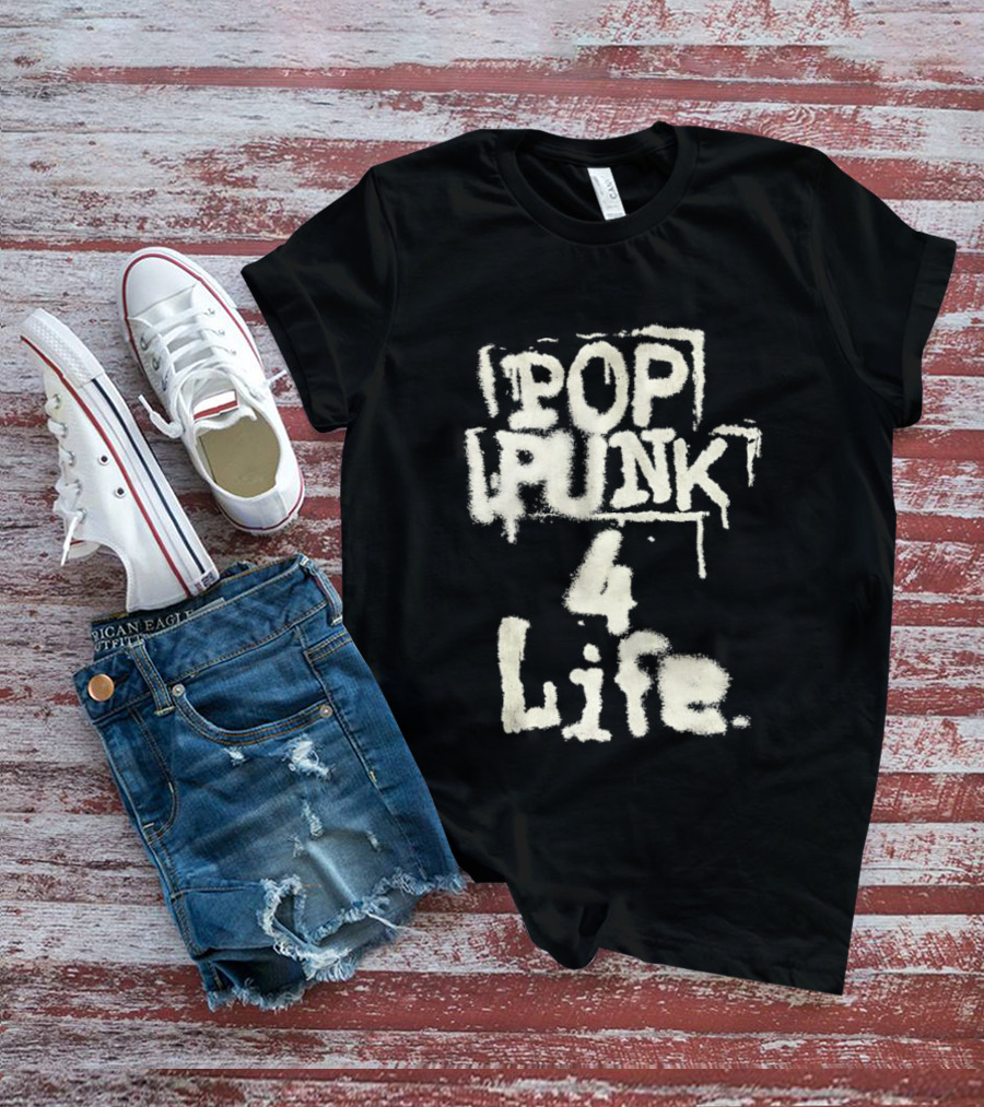 Pop Punk 4 Life Graffiti T-Shirt