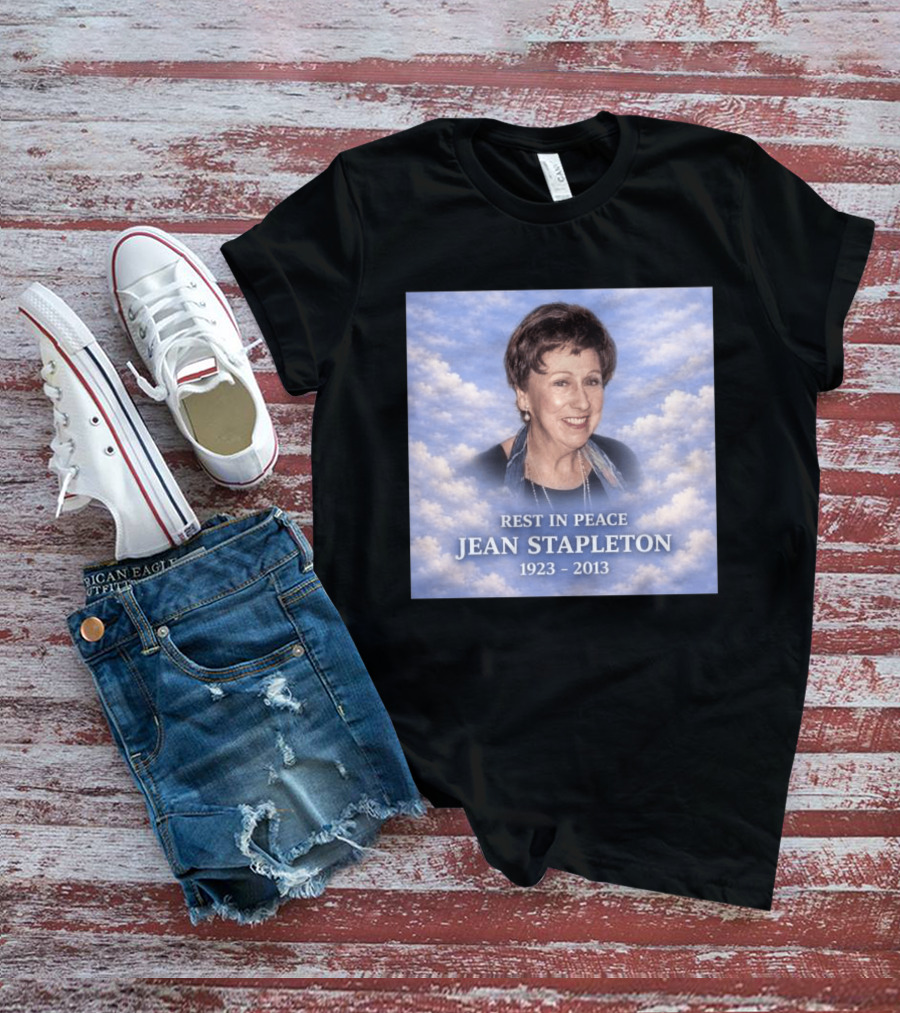Rest In Peace Jean Stapleton 1923 2013 Memorial Image T-Shirt