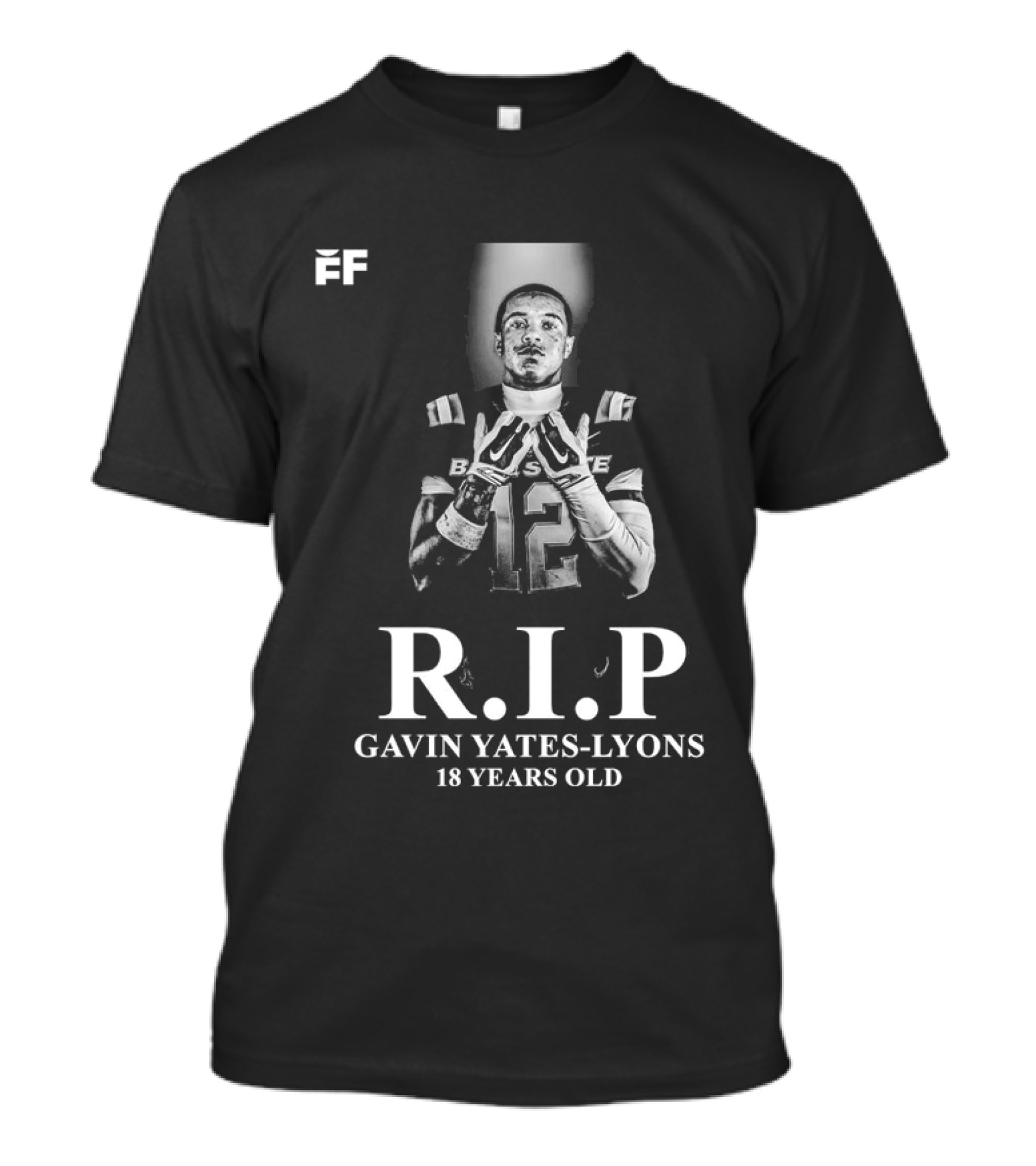 RIP Gavin Yates Lyons Eagles Tribute 18 Years Old T-Shirt