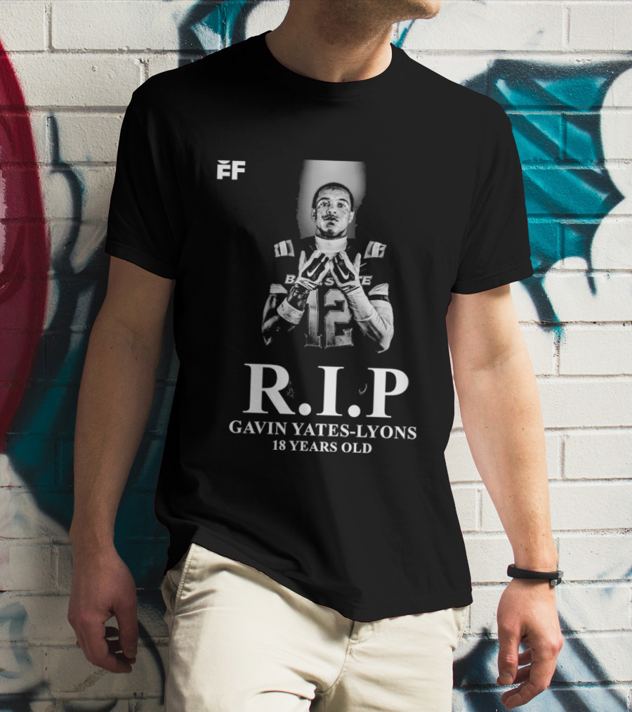 RIP Gavin Yates Lyons Eagles Tribute 18 Years Old T-Shirt