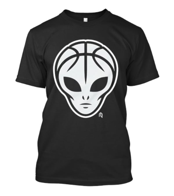 San Antonio Spurs Wemby Basketball Alien Face T-Shirt