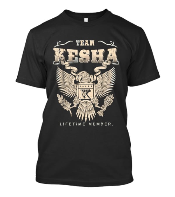 Team Kesha Lifetime Member Eagle T-Shirt
