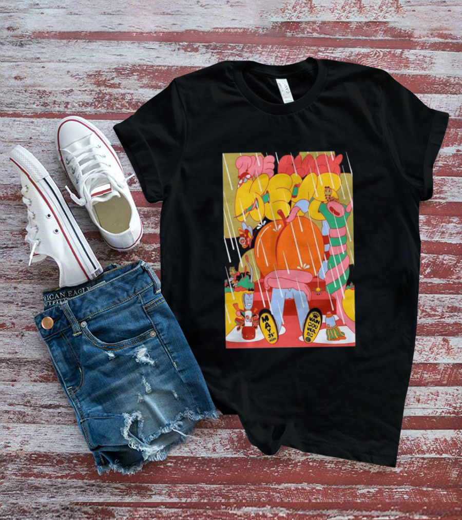 The Black Keys Vancouver May 31 2026 Concert Psychedelic Rain T-Shirt
