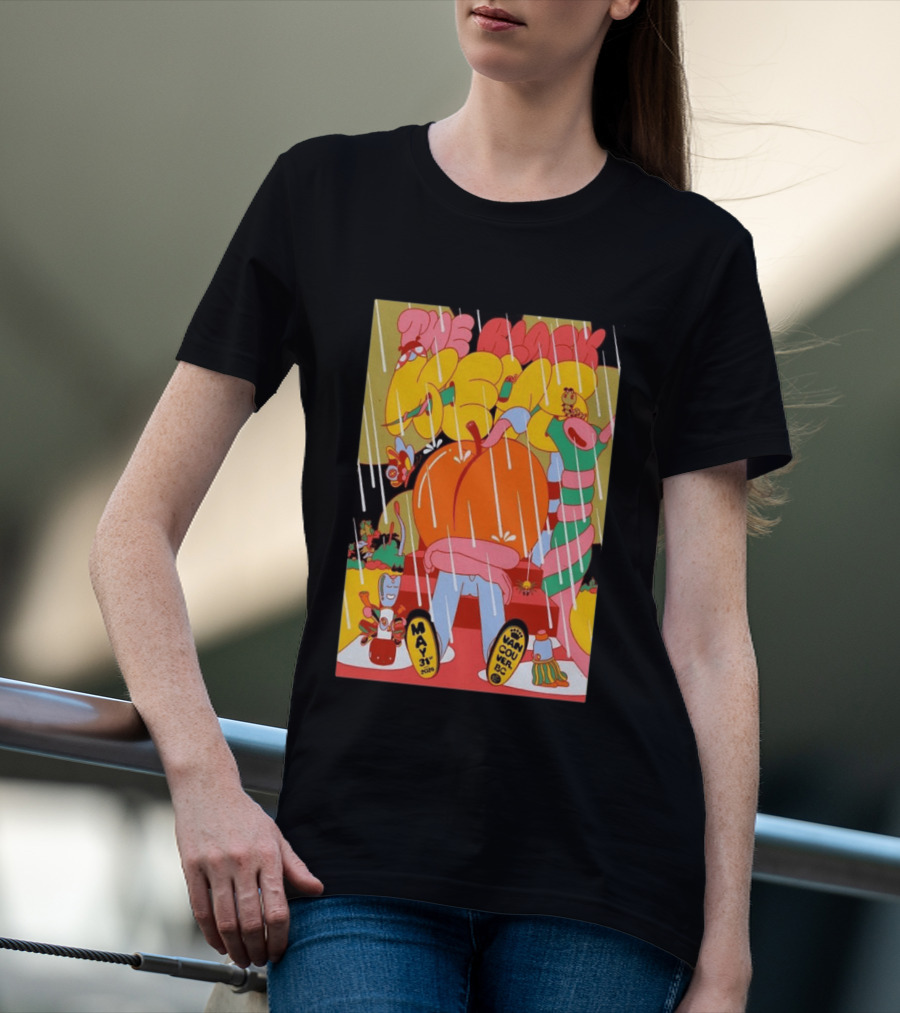 The Black Keys Vancouver May 31 2026 Concert Psychedelic Rain T-Shirt