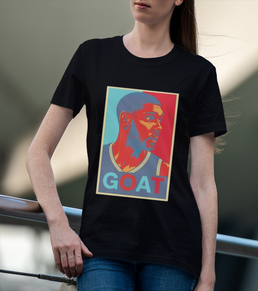 GOAT Tim Duncan San Antonio Spurs T-Shirt