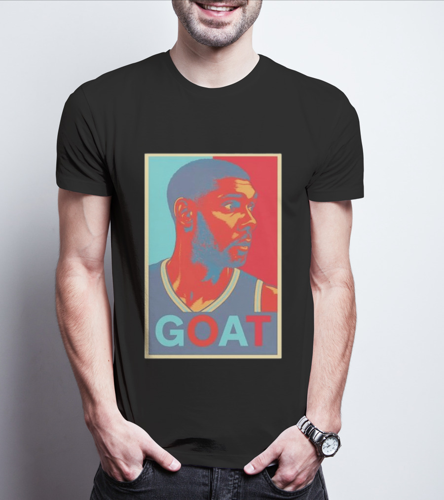 GOAT Tim Duncan San Antonio Spurs T-Shirt
