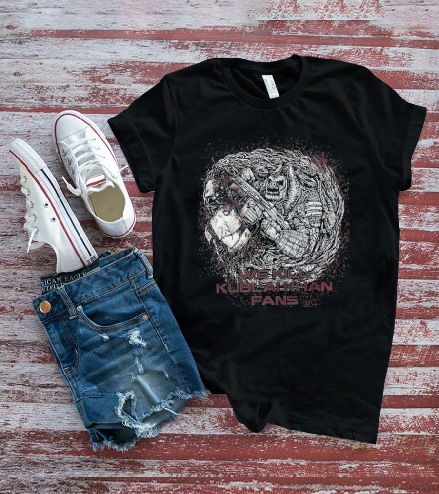 We Kill Kublai Khan Fans Viscera Crown T-Shirt