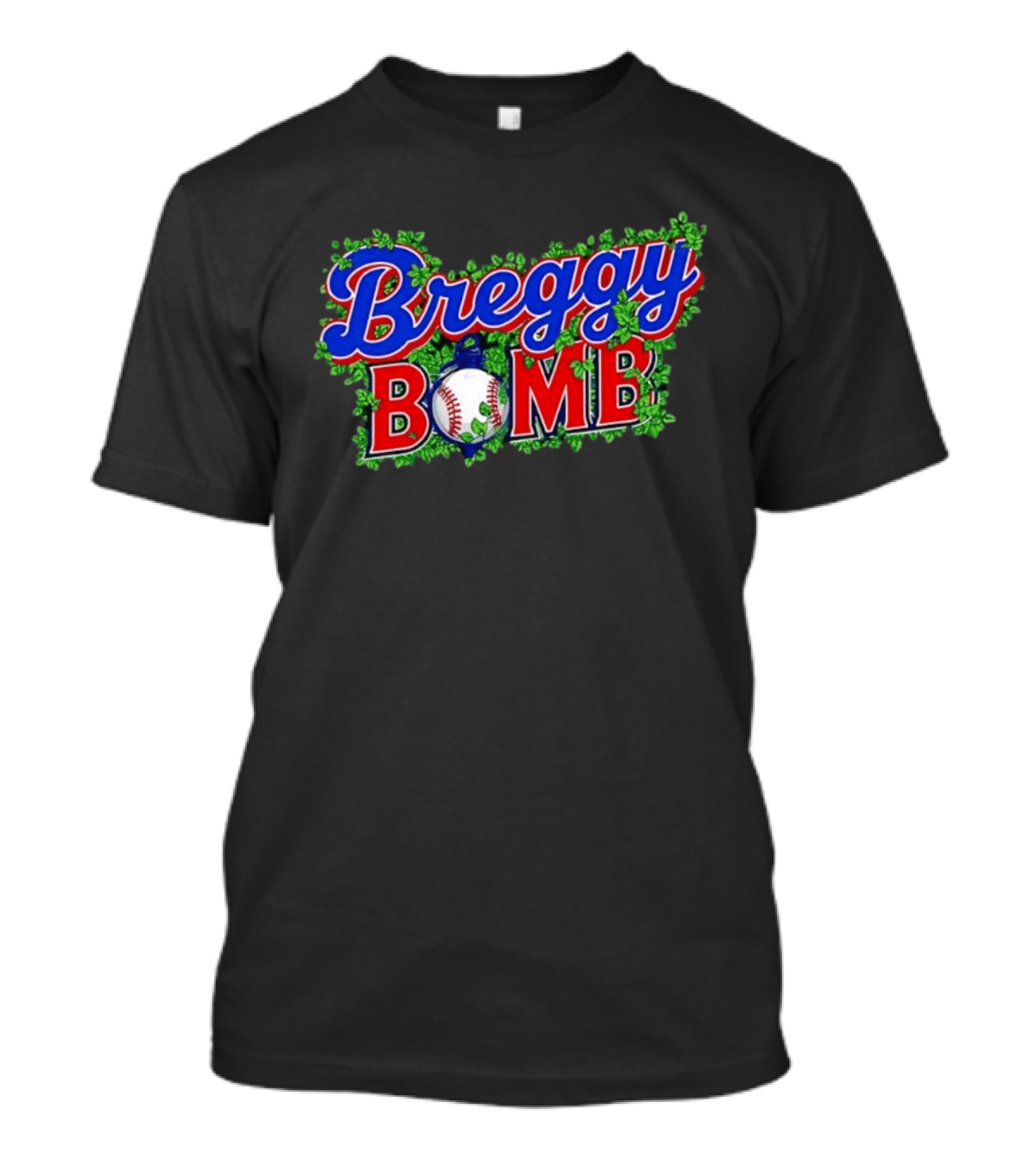 Breggy Bomb Baseball Alex Bregman Houston Astros MLB T-Shirt