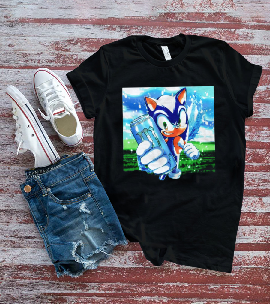 Mamono World Hedgehog Monster Energy T-Shirt