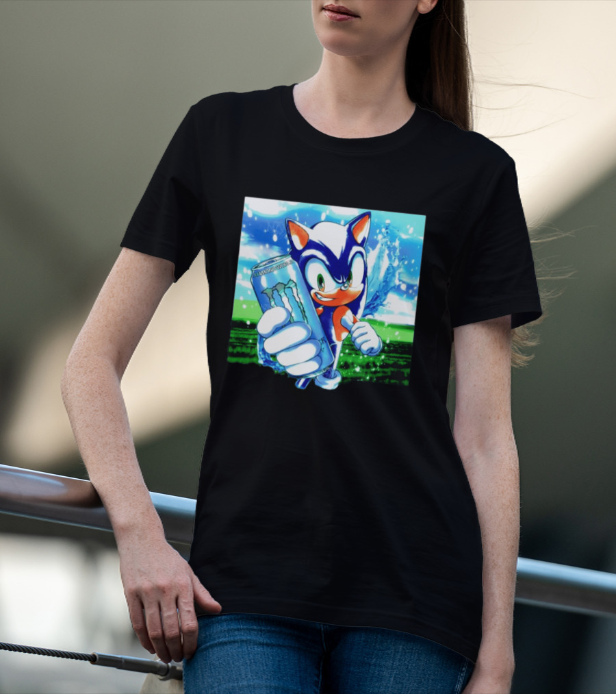 Mamono World Hedgehog Monster Energy T-Shirt