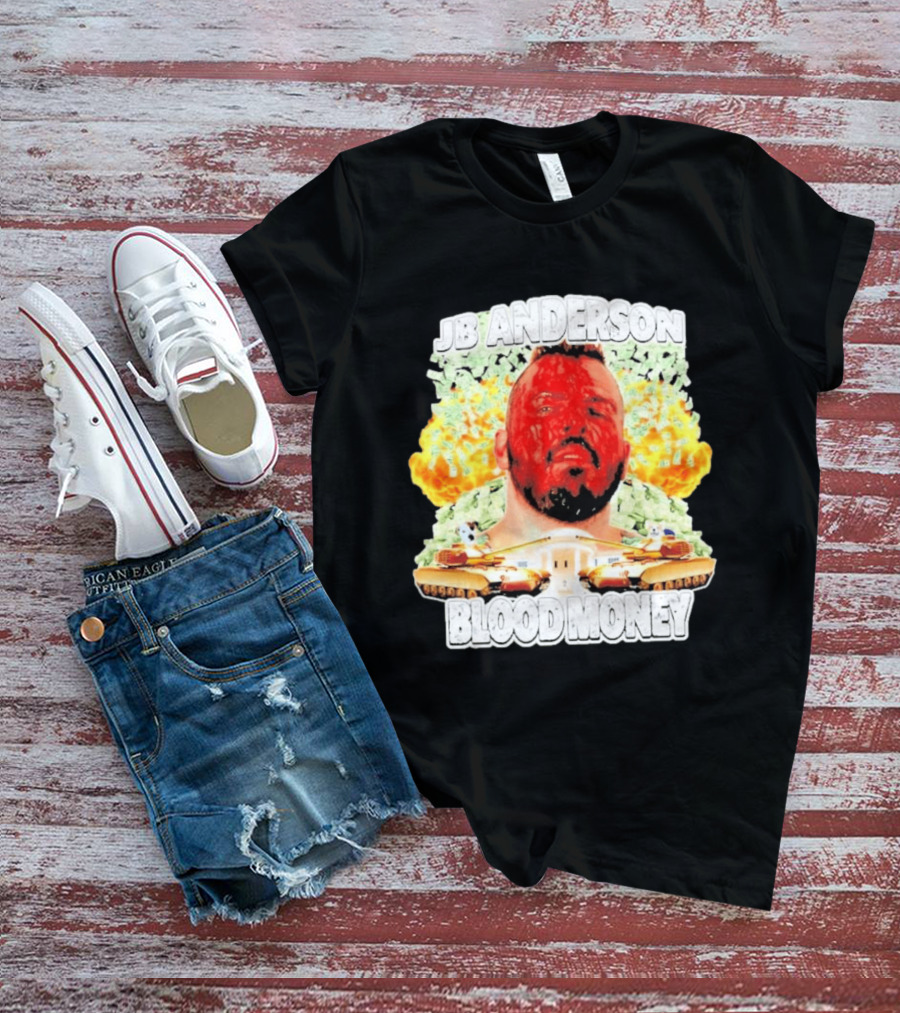 JB Anderson Bloodmoney 90s Bootleg Explosion Cash Tanks T-Shirt