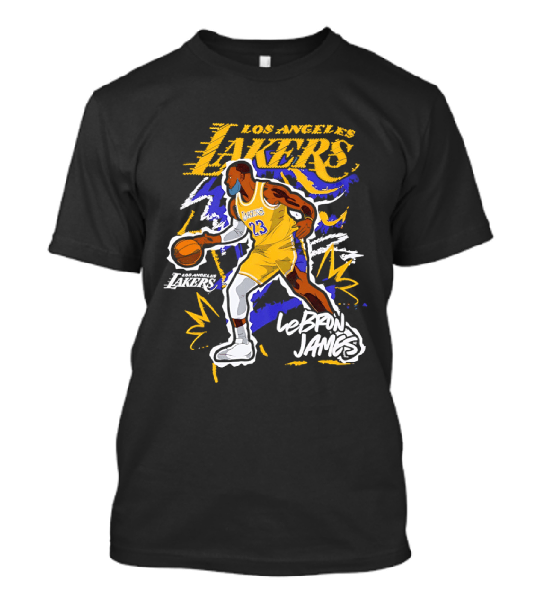 LeBron James Los Angeles Lakers Basketball T-Shirt