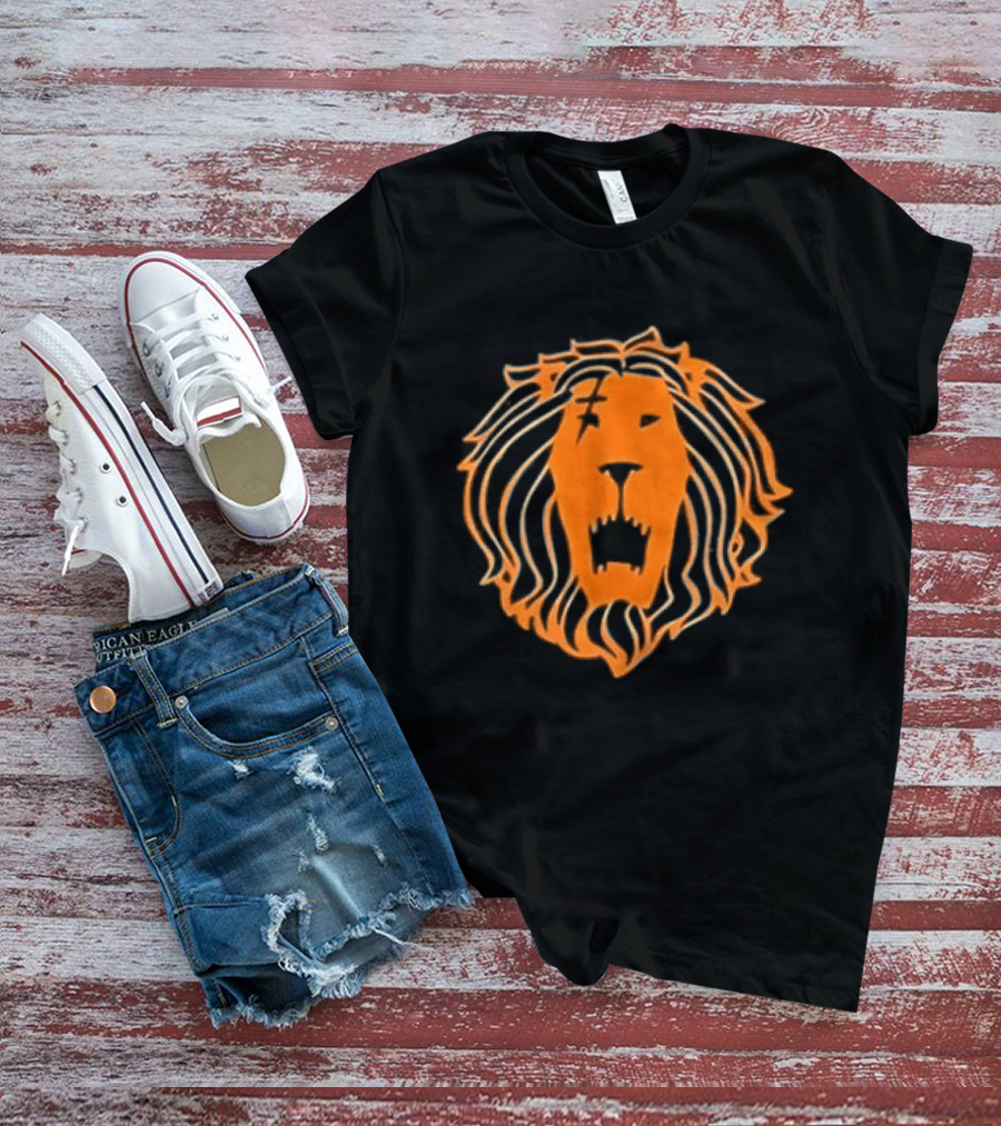 Lion Pride Seven Deadly Sins Rugged Roaring Face T-Shirt