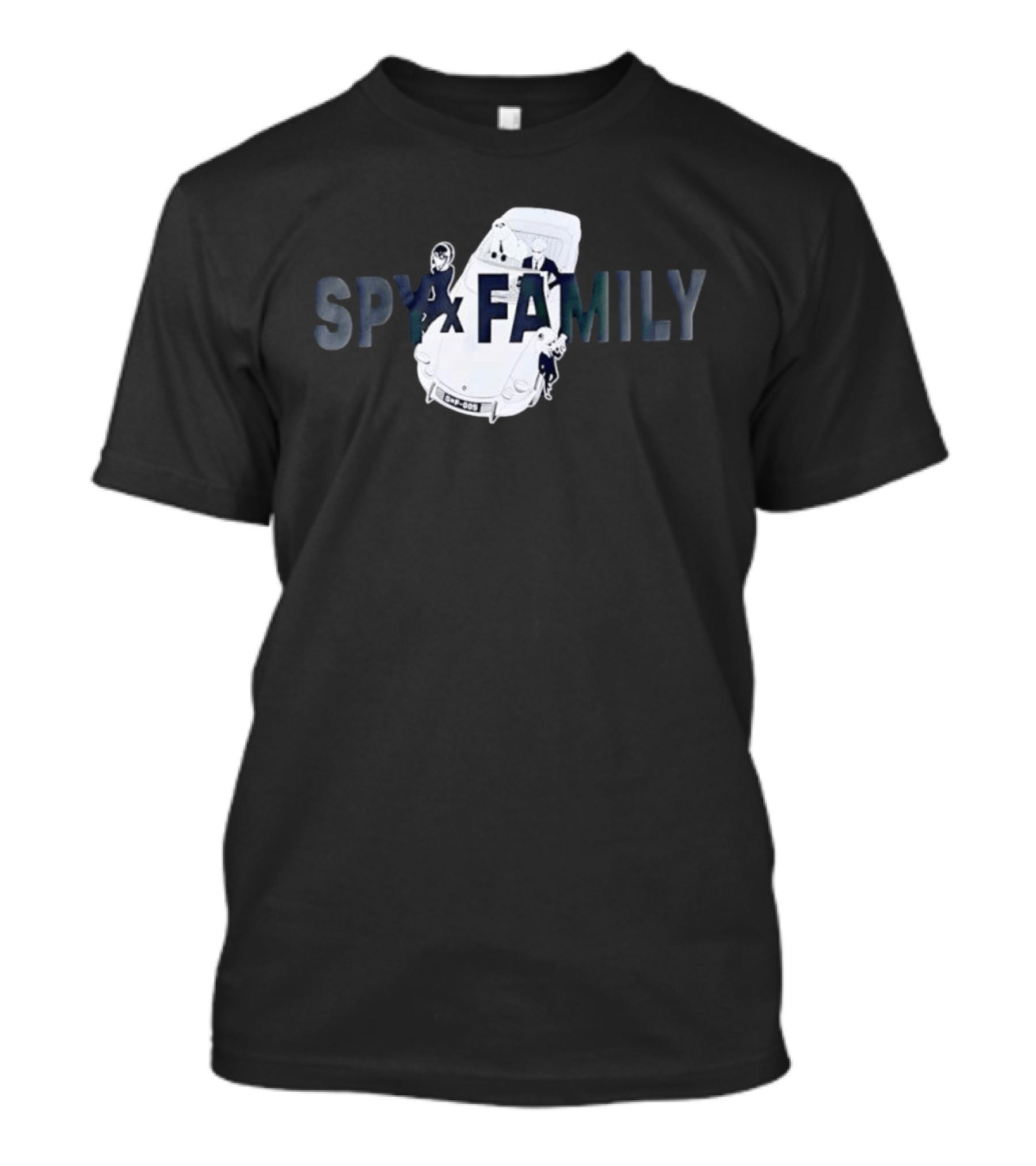 SPY X FAMILY Loid Yor Anya Bond Car Adventure T-Shirt