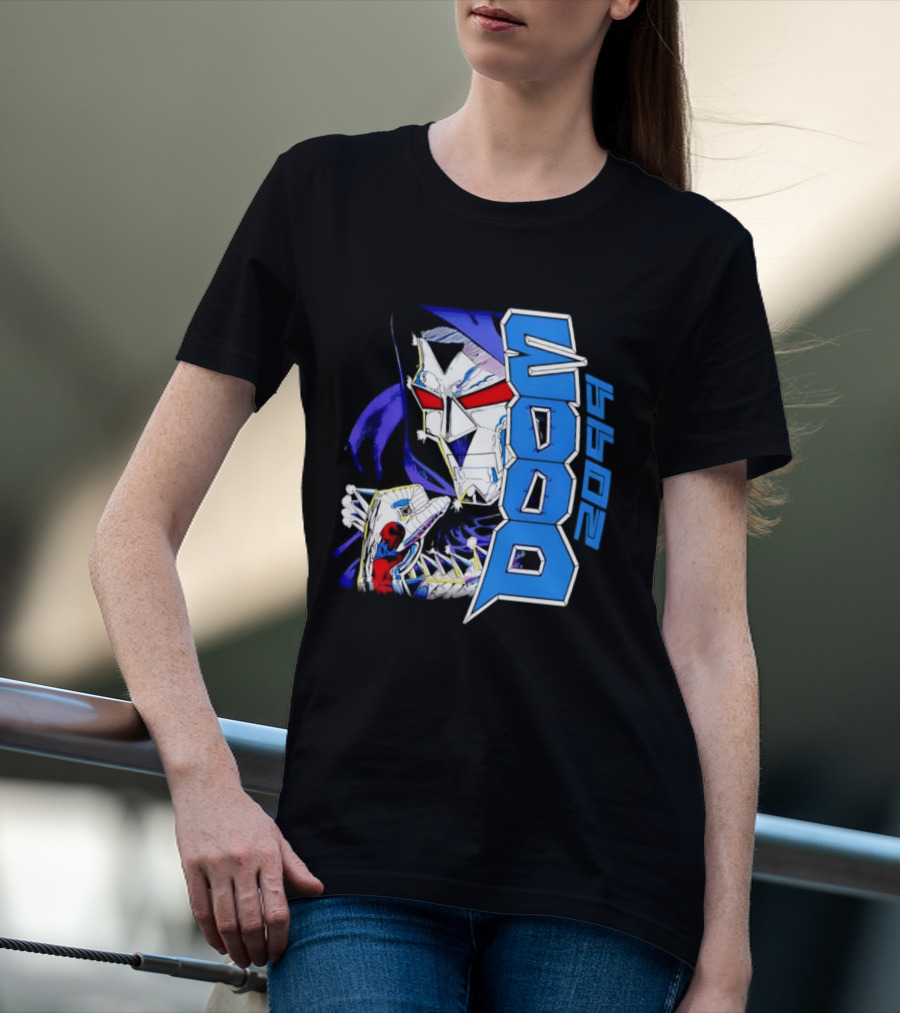 Marvel Comics Doctor Doom 2099 Blue Armor T-Shirt