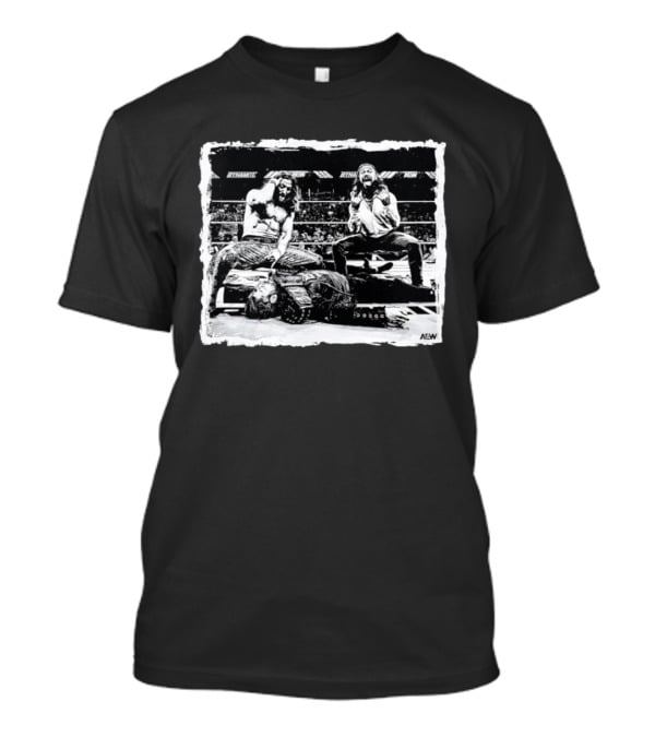 Matt Jackson Nick Jackson Kenny Omega AEW Dynamite Wrestling Moment T-Shirt