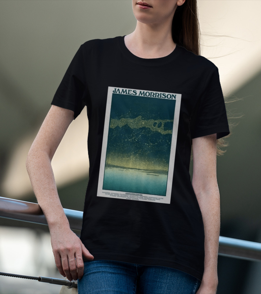 James Morrison Undiscovered Tour 2026 Retro Aesthetic T-Shirt