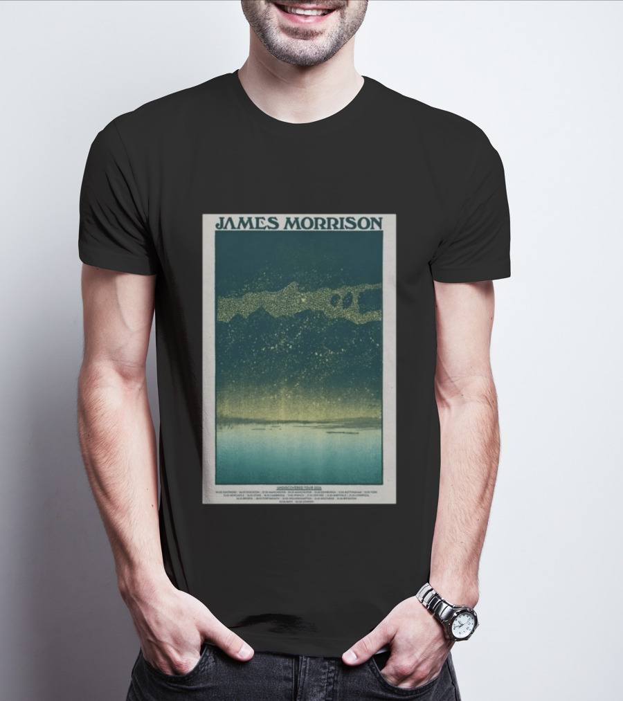 James Morrison Undiscovered Tour 2026 Retro Aesthetic T-Shirt
