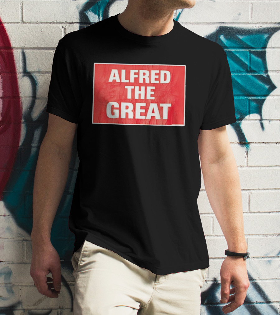 Alfred The Great Bold Red T-Shirt
