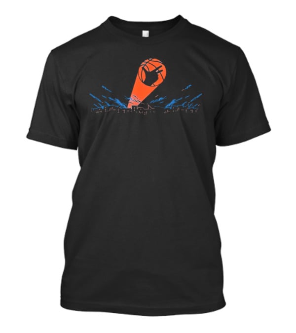 New York Knicks Superhero Basketball Smash NBA Fan Gear T-Shirt