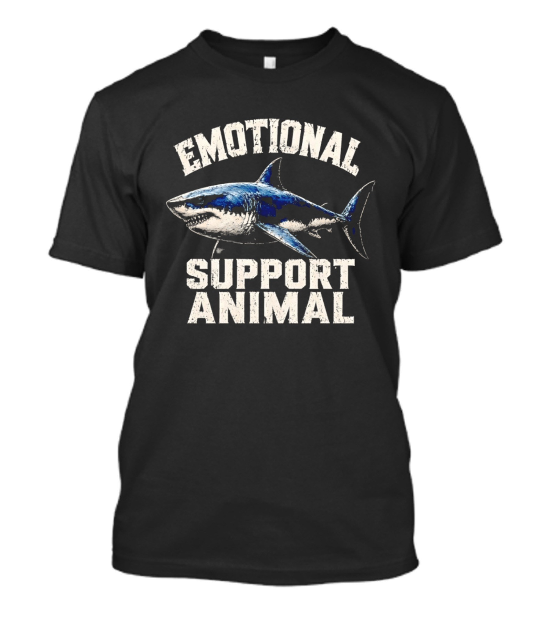 Emotional Support Animal Shark T-Shirt