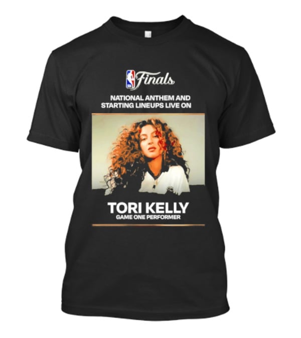 NBA Finals Tori Kelly Game One Performer National Anthem And Starting Lineups Live T-Shirt