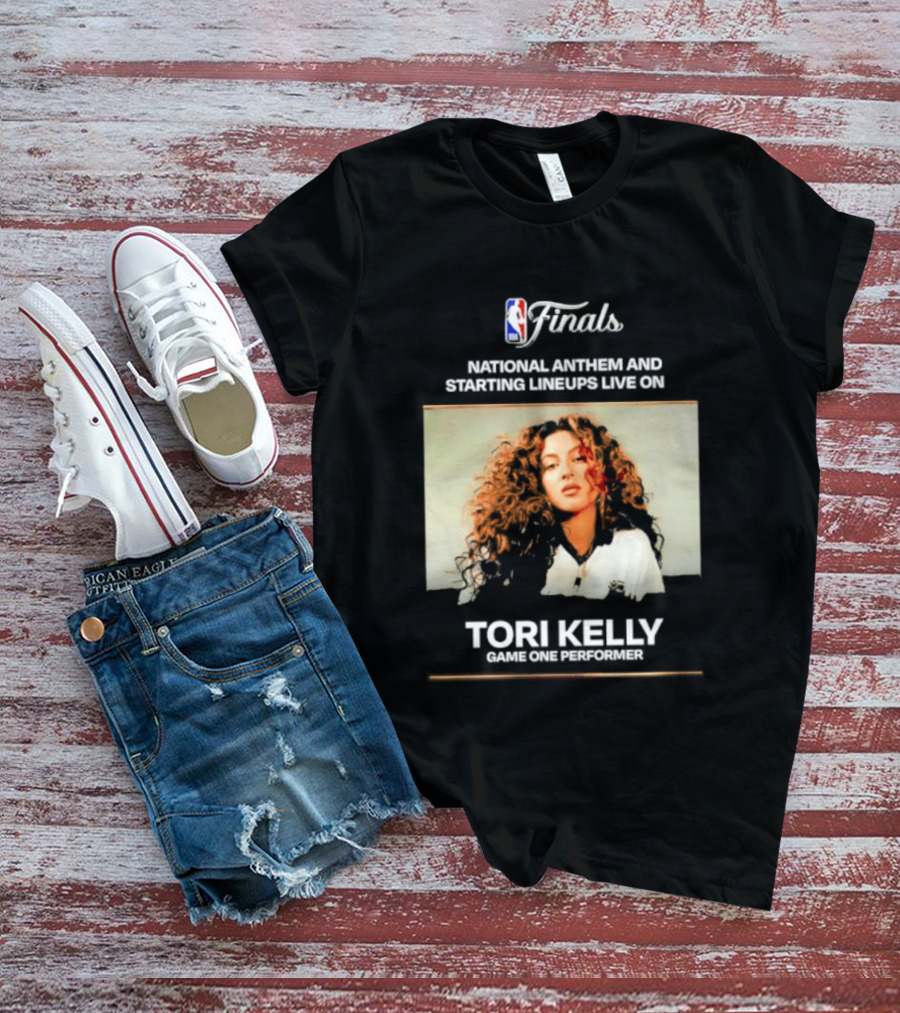 NBA Finals Tori Kelly Game One Performer National Anthem And Starting Lineups Live T-Shirt