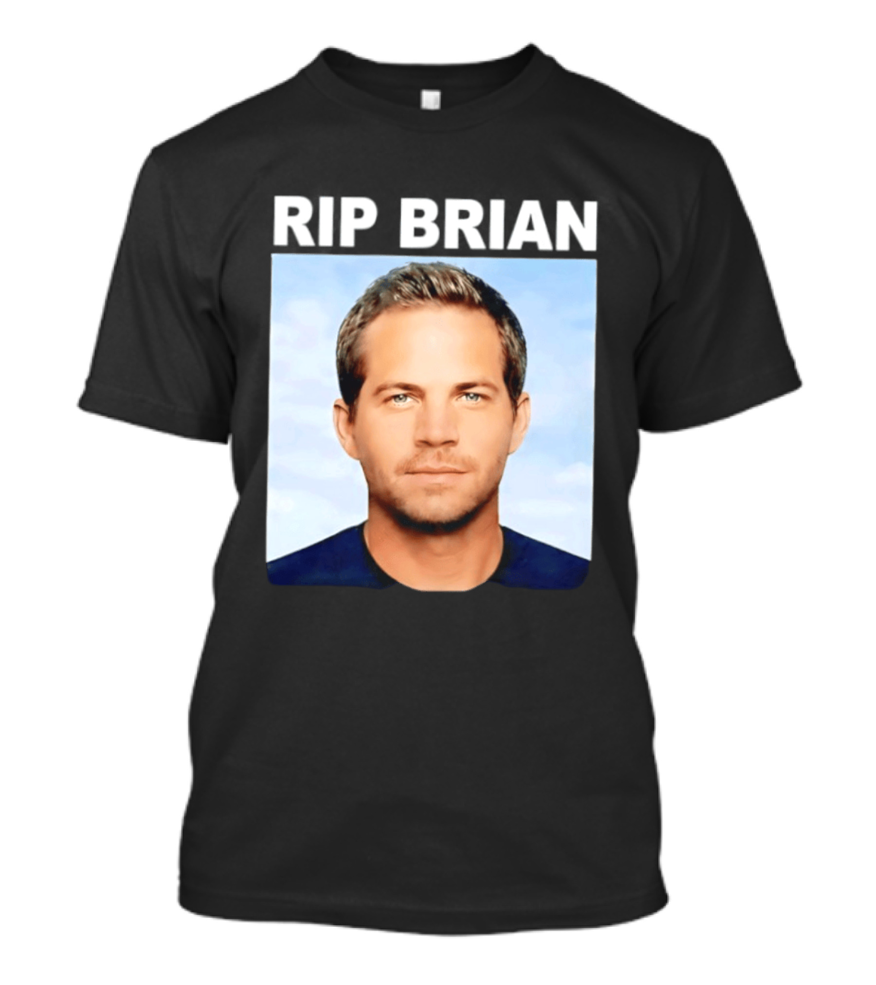 RIP Brian Vin Diesel Tribute Paul Walker Memorial T-Shirt