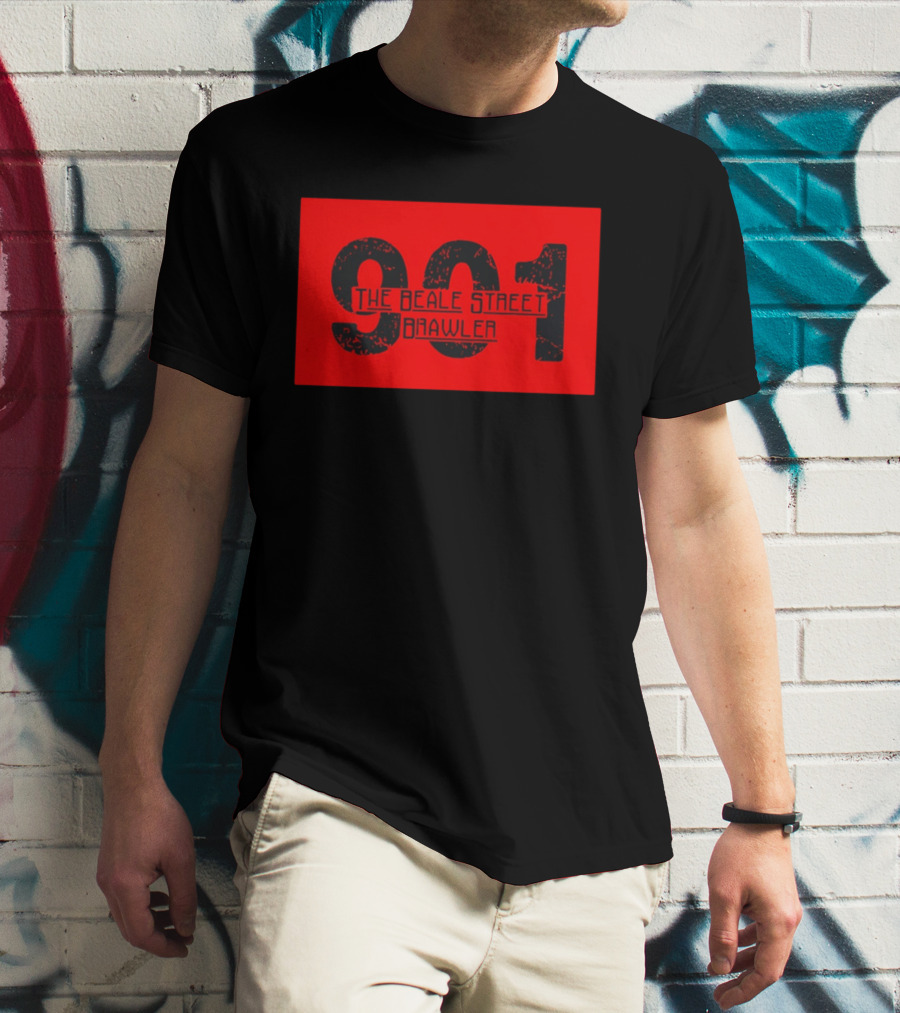 901 Beale Street Brawler Memphis Pride T-Shirt
