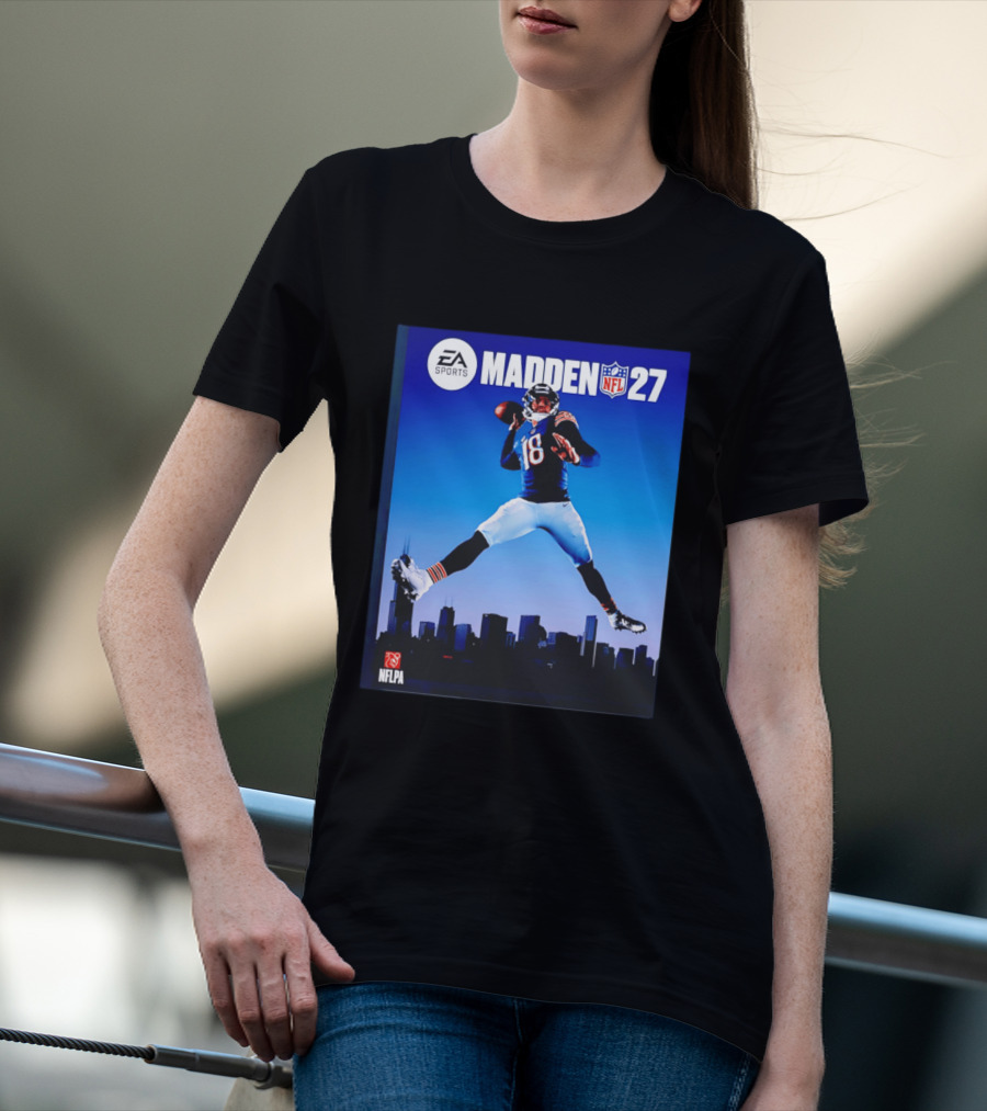 EA Sports Madden 27 NFL Chicago Bears Skyline NFLPA T-Shirt