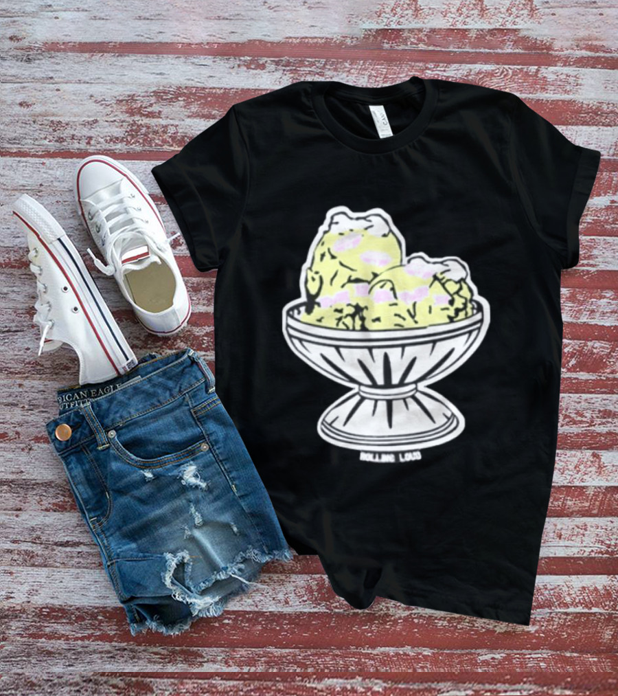 Rolling Loud Ice Cream Bowl Collaboration T-Shirt