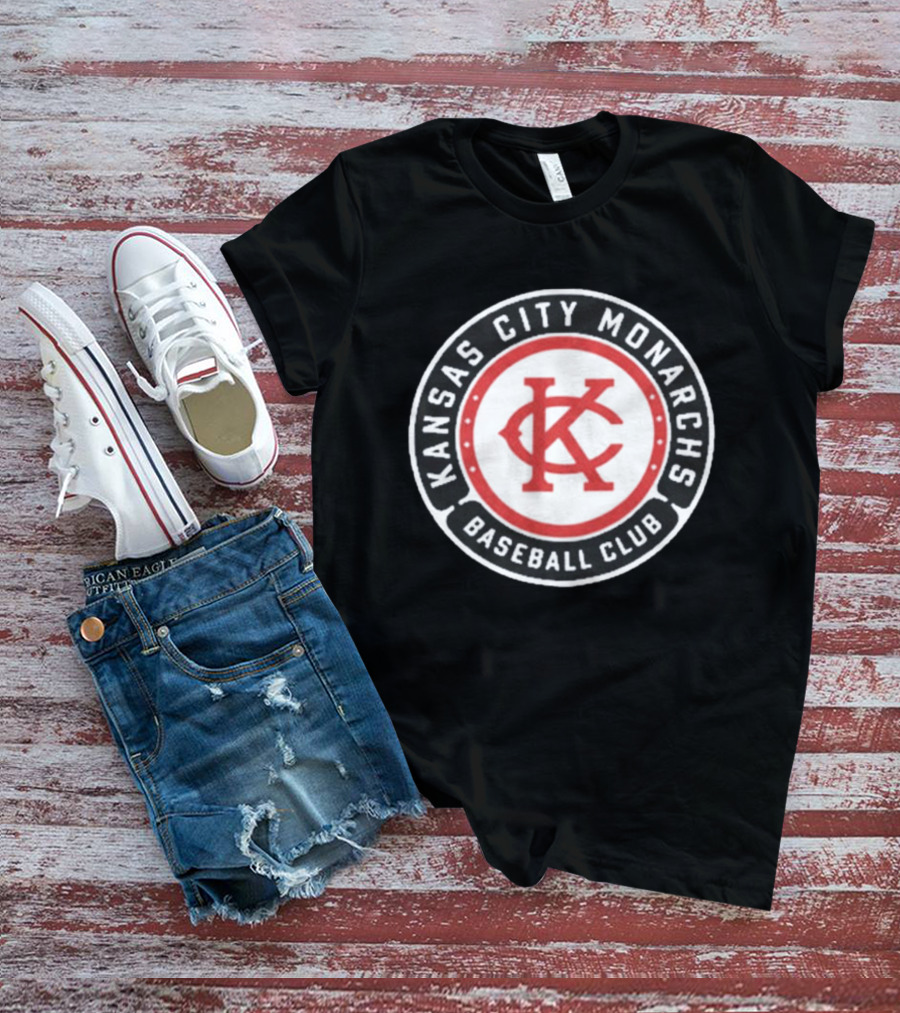 Kansas City Monarchs Baseball Club KC Circular T-Shirt