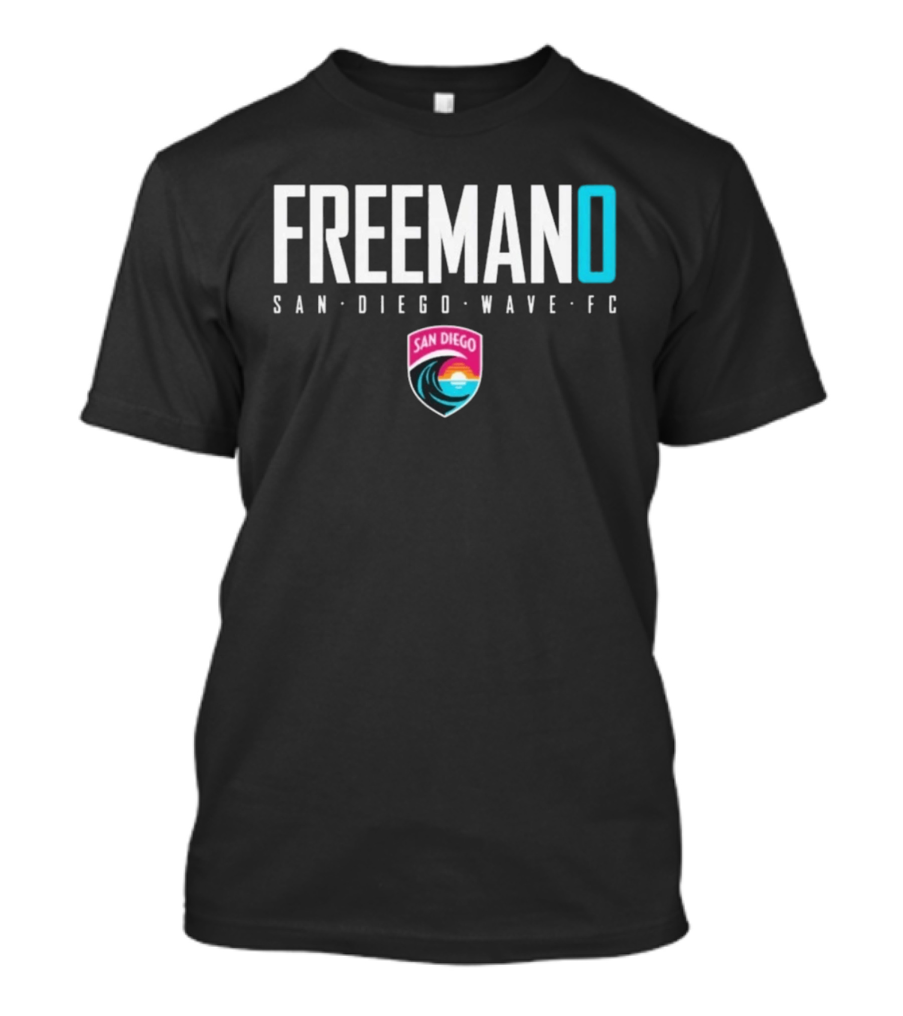 Freeman San Diego Wave FC NWSL Soccer Player Sarah Freeman T-Shirt