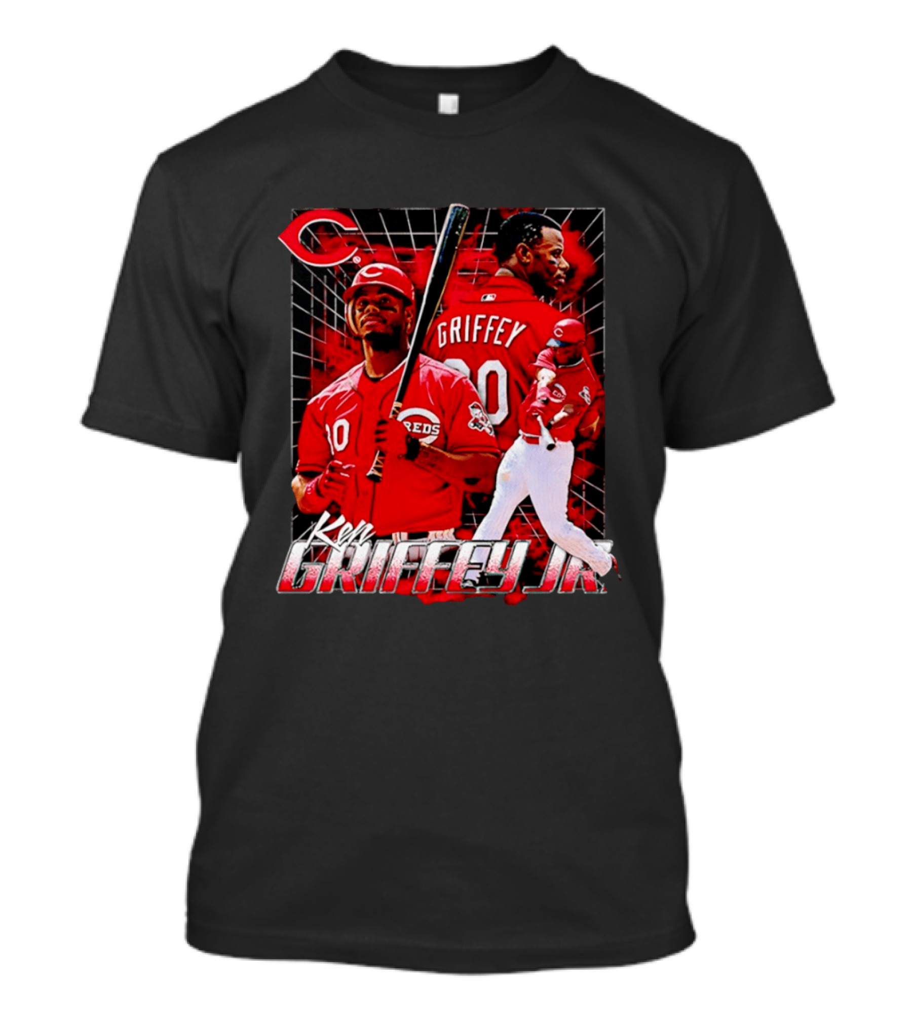 Ken Griffey Jr Cincinnati Reds Baseball Player 30 Reds Griffey T-Shirt