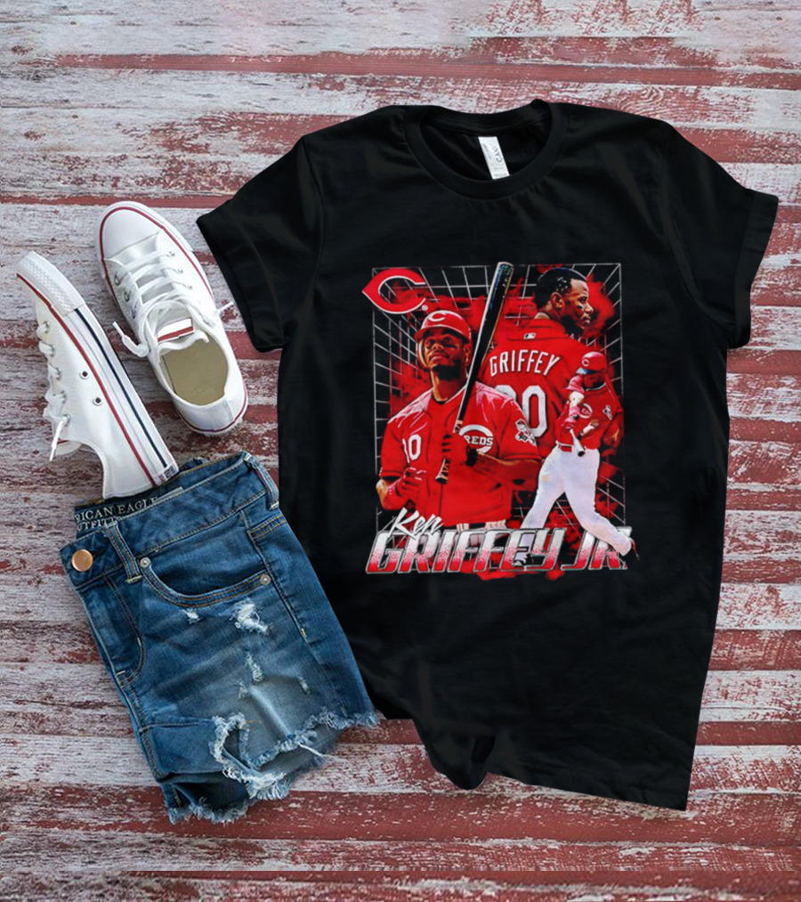 Ken Griffey Jr Cincinnati Reds Baseball Player 30 Reds Griffey T-Shirt