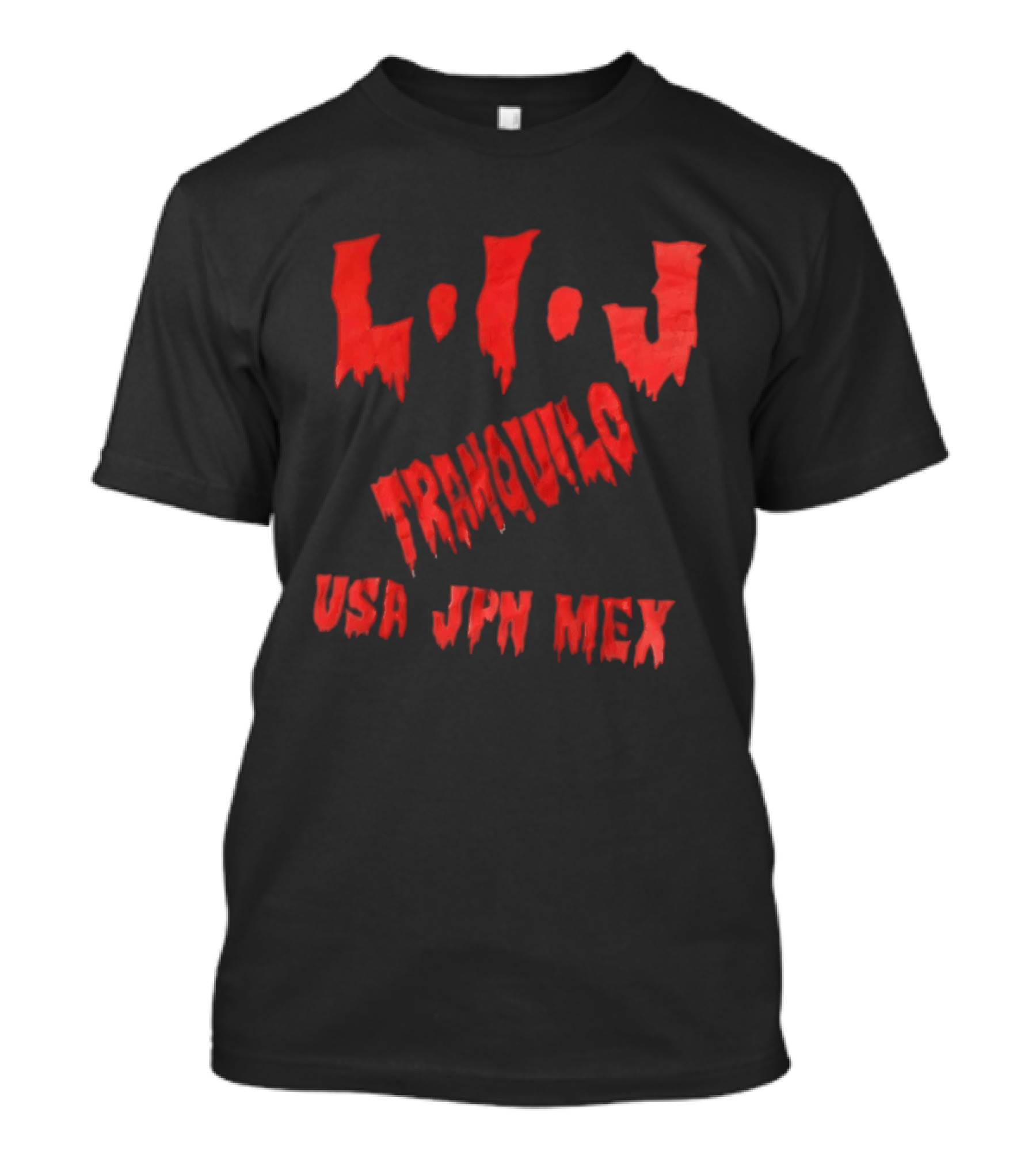 LIJ Tranquilo USA JPN MEX Red T-Shirt