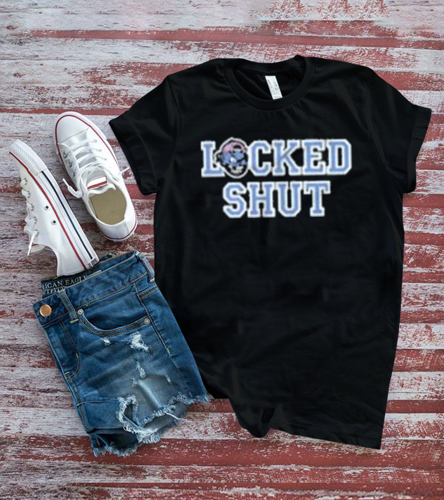 Locked Shut Steel Spine Won't Crack T-Shirt