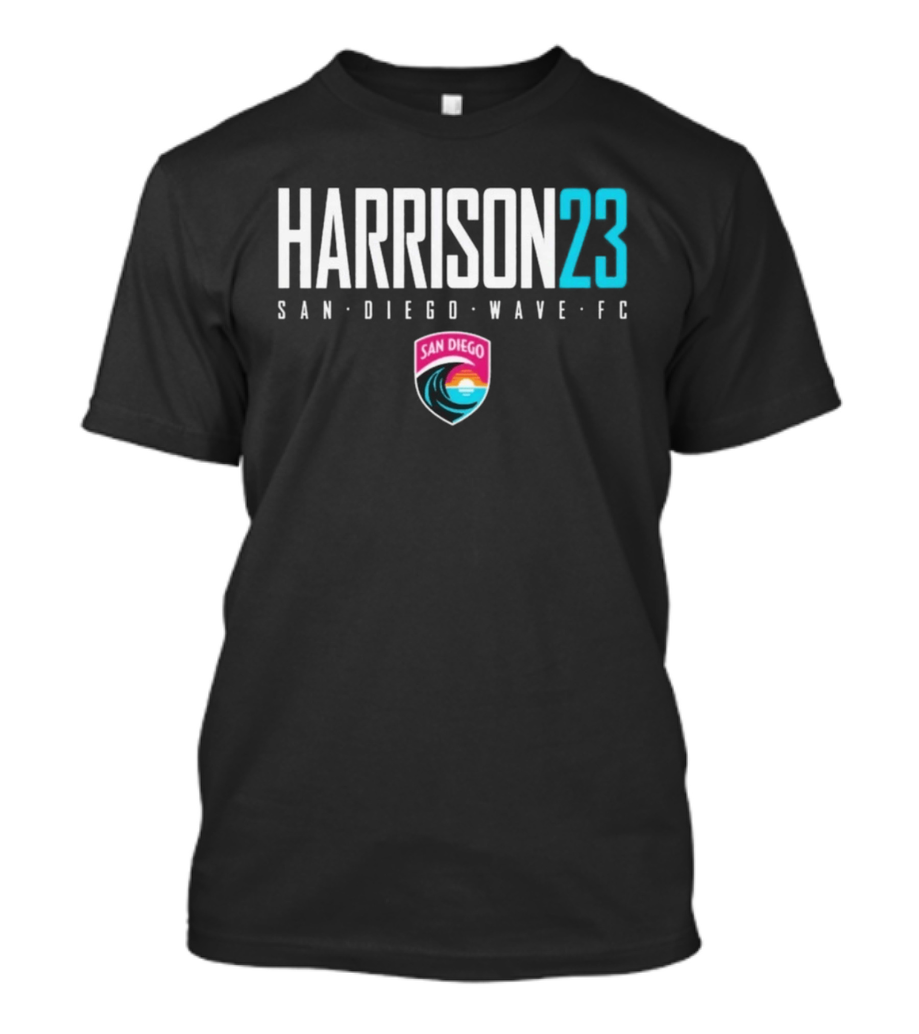 Harrison 23 San Diego Wave FC Soccer Team San Diego Wave T-Shirt