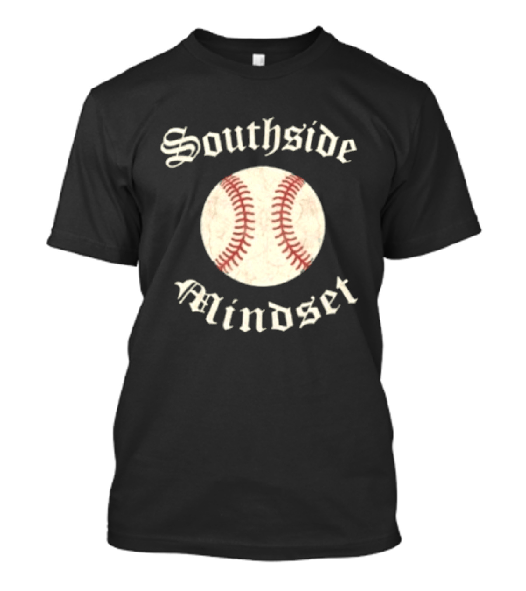 Southside Mindset Baseball Embrace The Fine T-Shirt