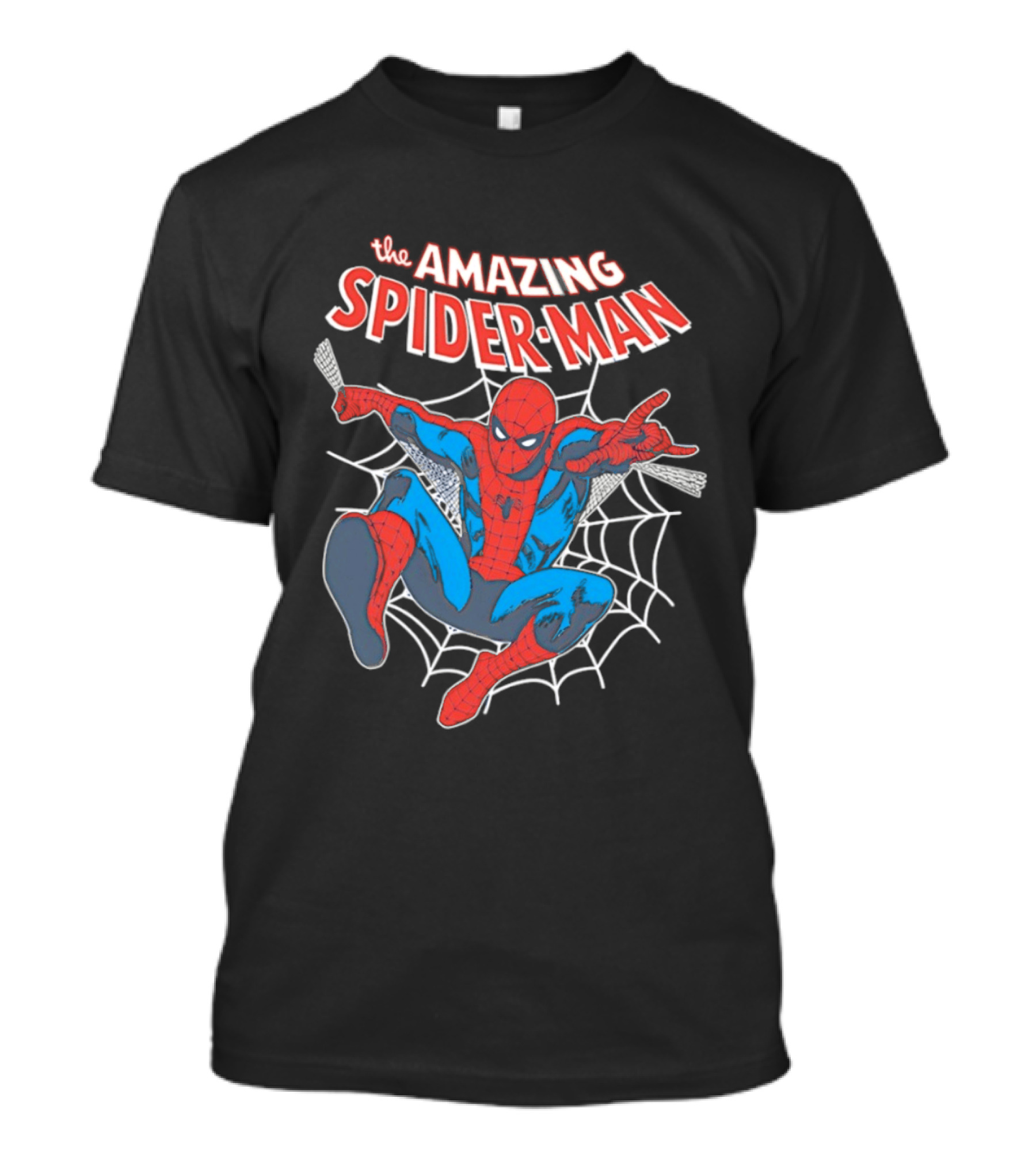 The Amazing Spider Man Web Crawling Comic T-Shirt