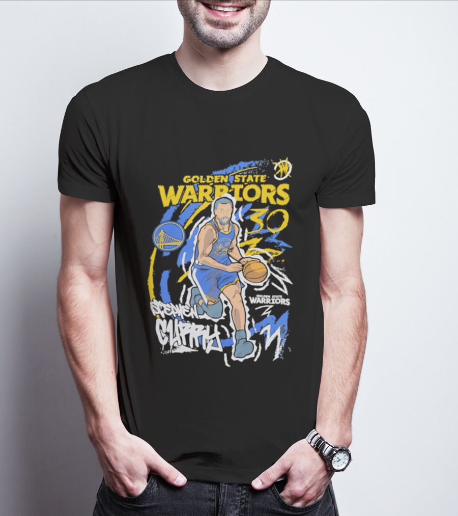 Golden State Warriors Stephen Curry 30 Basketball Player T-Shirt